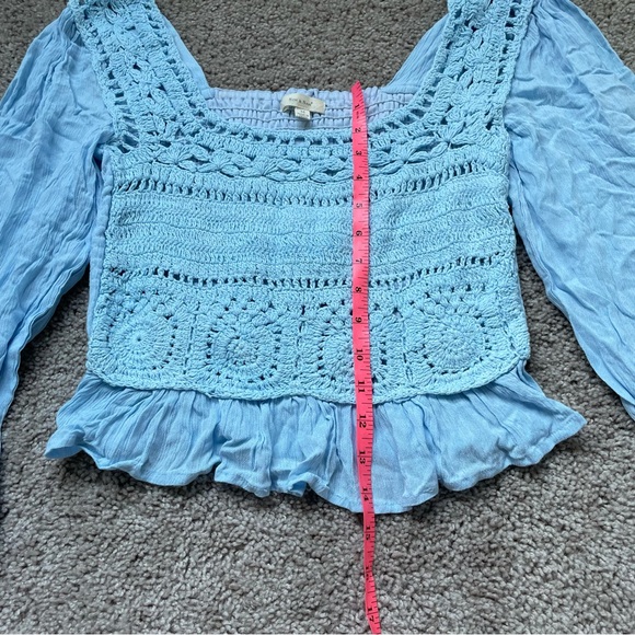 Sim & Sam blue longsleeve size medium - Picture 2 of 7